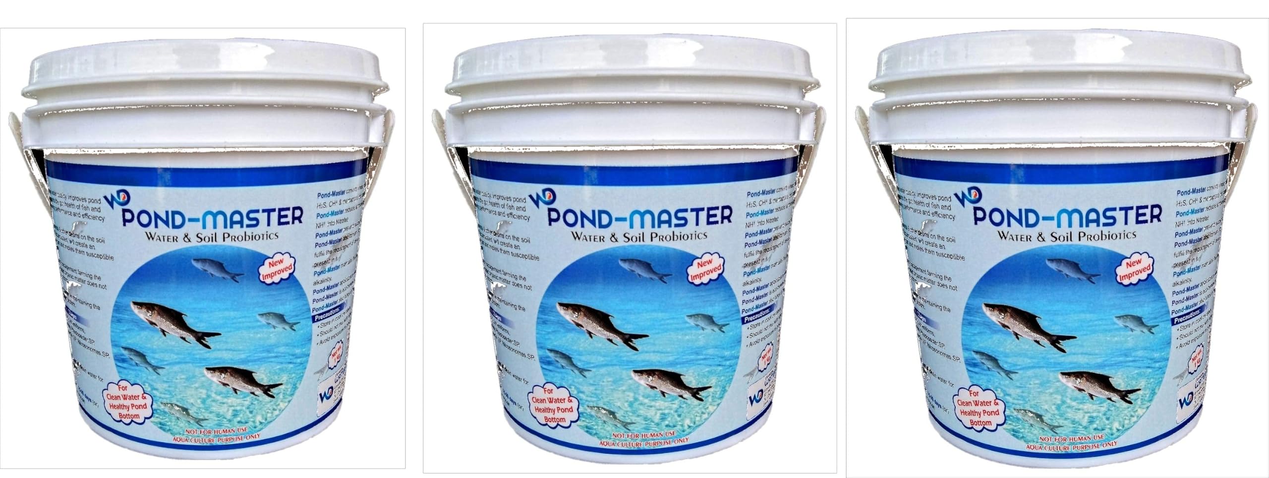 Pond Master Water & Soil Probiotics for Aquaculture - Pack of 3-image-45