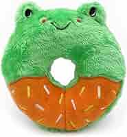 ZippyClaws Donut Hundespielzeug 2er-Pack - Mit Quietscher Für Kleine Bis Mittelgroße Hunde