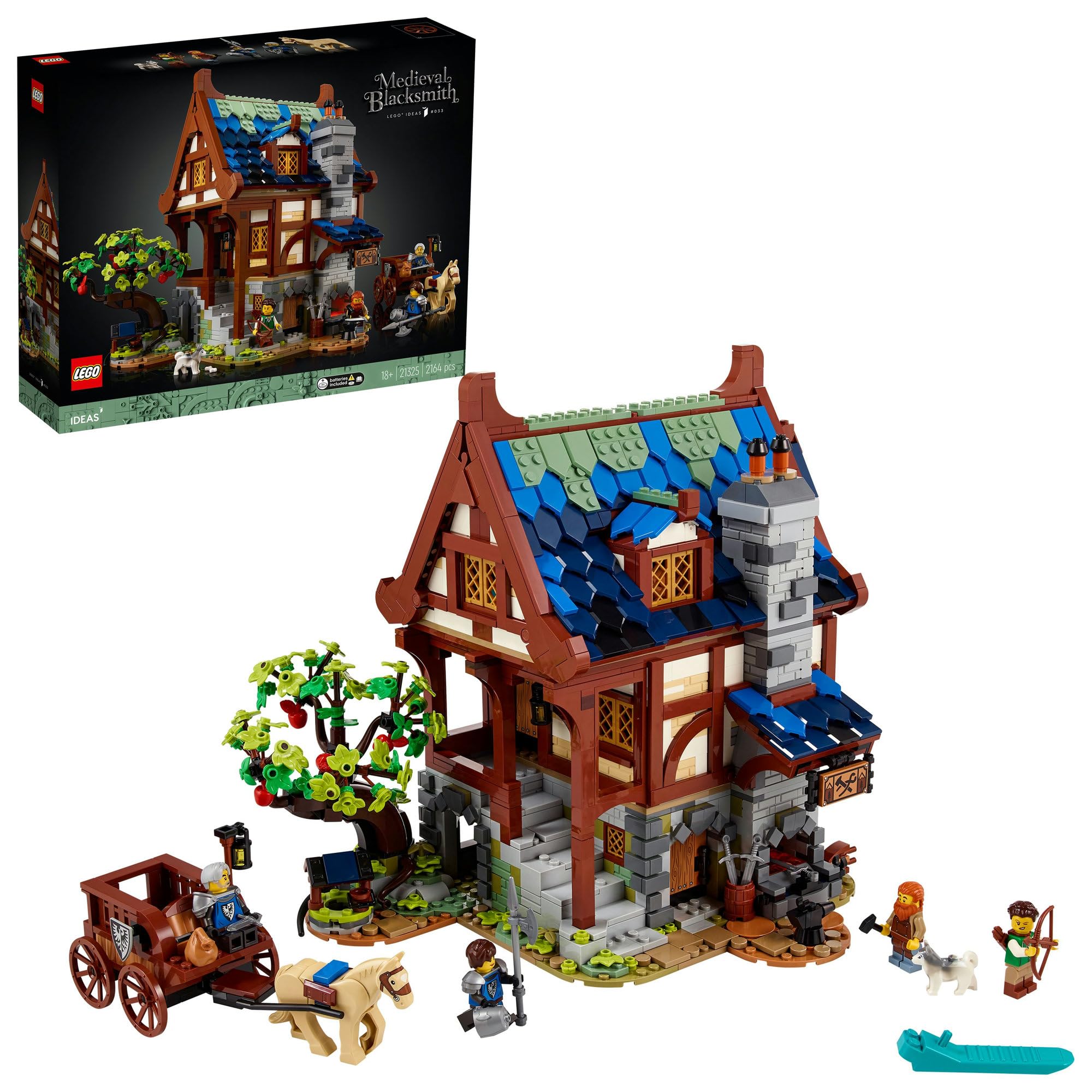 レゴ(LEGO) アイデア 中世のかじ屋 21325 おもちゃ ブロック プレゼント 家 おうち ファンタジー 男の子 女の子 大人