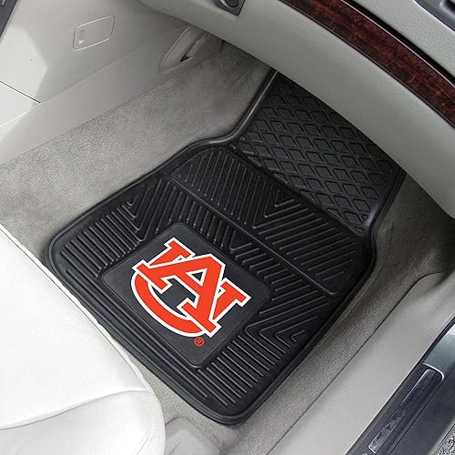 Miniatura 4 de Fanmats Auburn University Tigers Juego de 4 alfombrillas para automóvil, SUV, camionetas, protección para todo tipo de clima, diseño de depósito