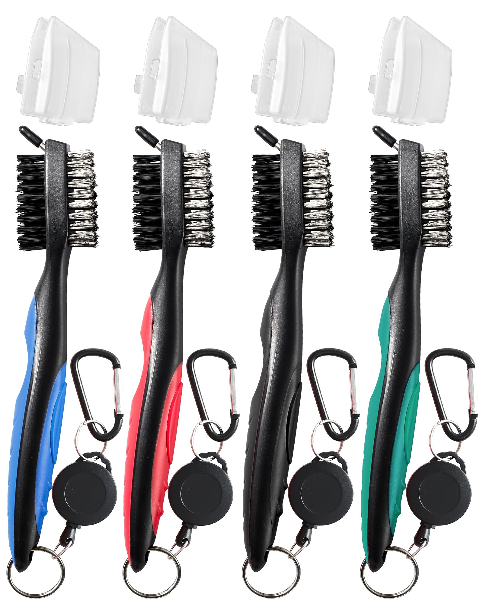 POIKSHARK 4-Pack Golf Club Brush