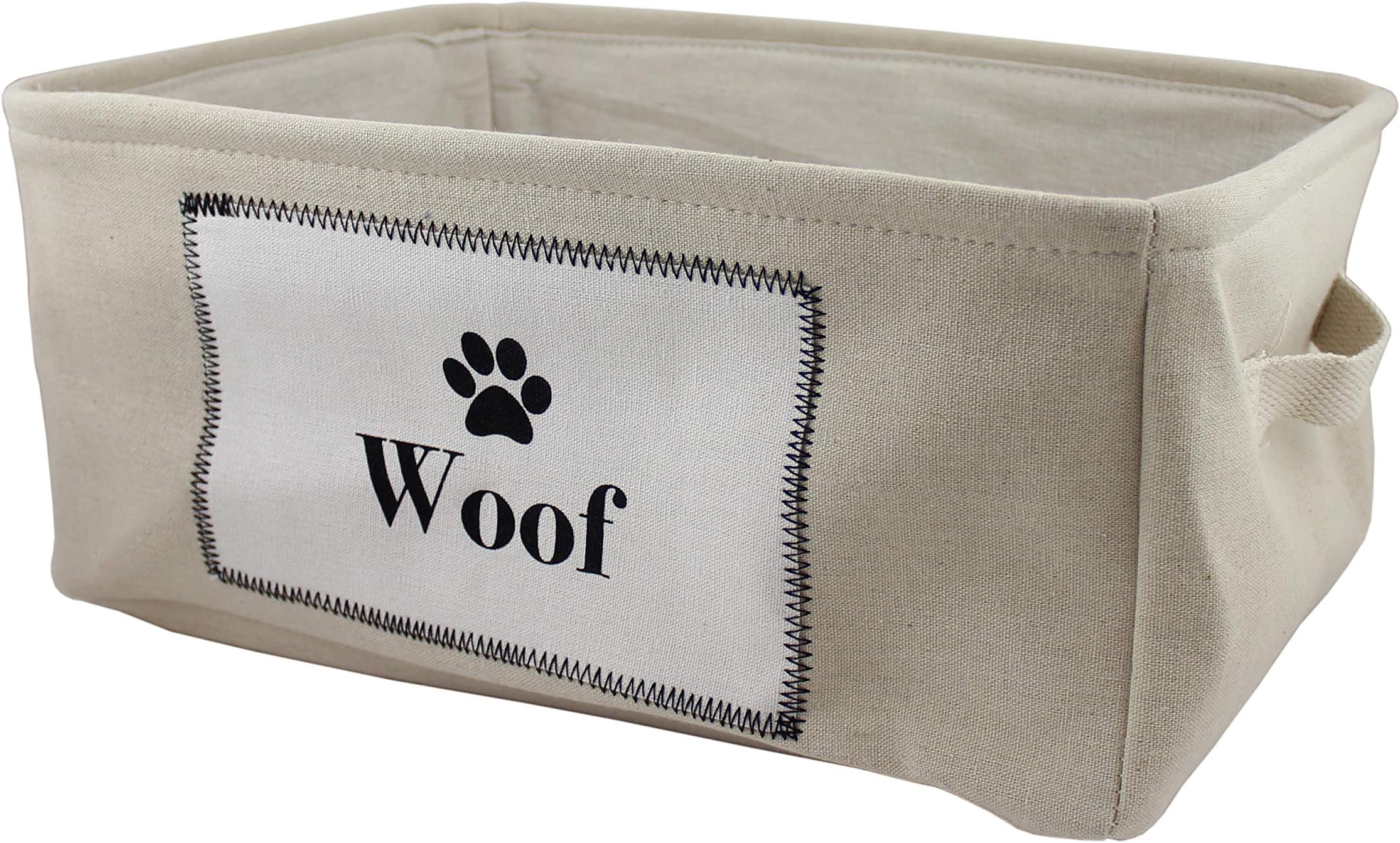 Amazon.com: Winifred & Lily Pet Toy Box, Storage Bin with Handles, Pet ...