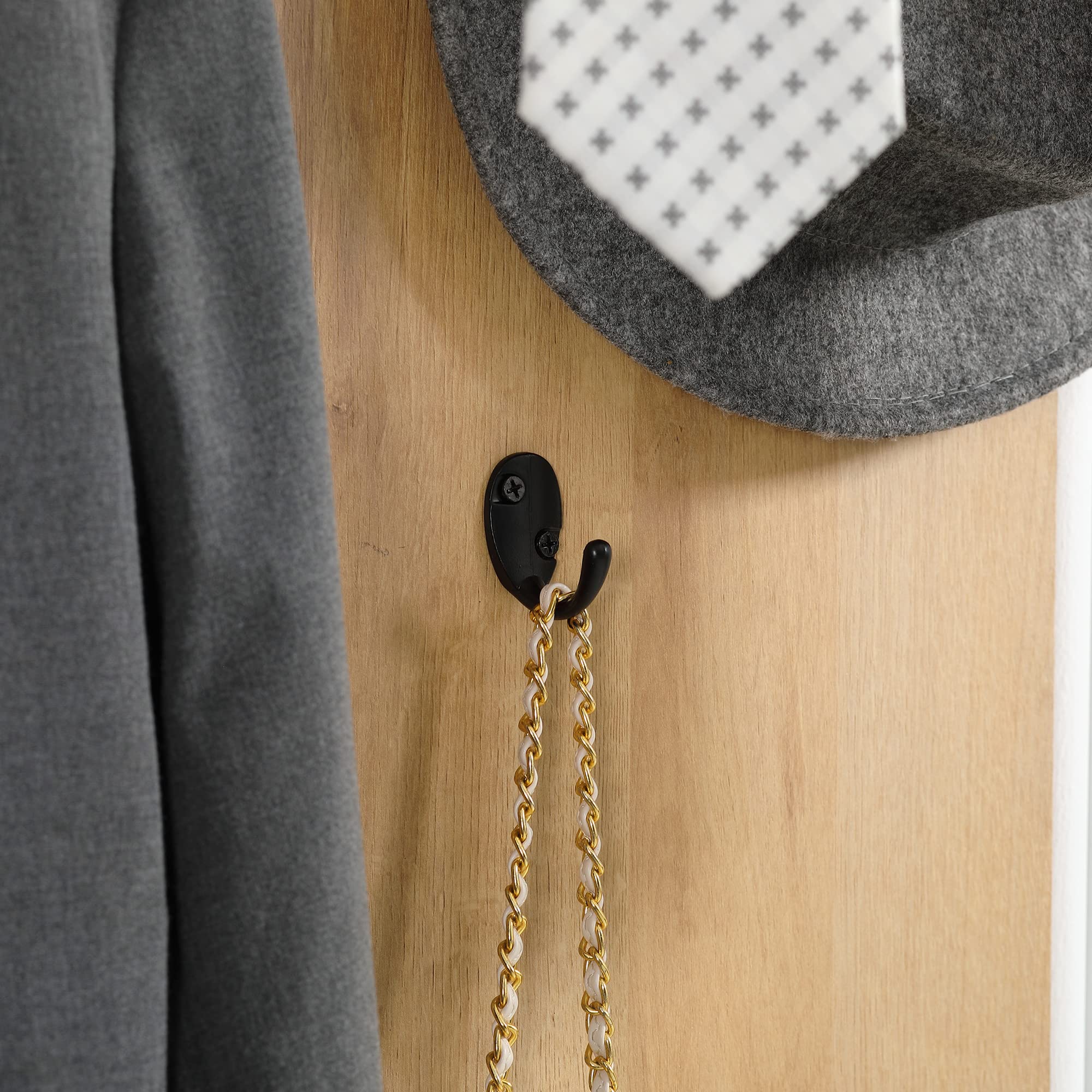 HOMCOM Garderobenset, Komplettgarderobe-Set, Kleiderständer mit Ablage, Flurgarderobe mit Schuhbank, Wandgarderobe, 4 Haken, Flurmöbel für Diele, Natur