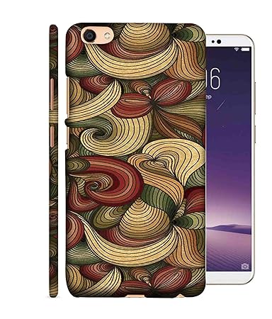 PRINTFIDAA Twisted Weird Unique Different Patterns Stripes Print Designer Back Cover for Oppo A71