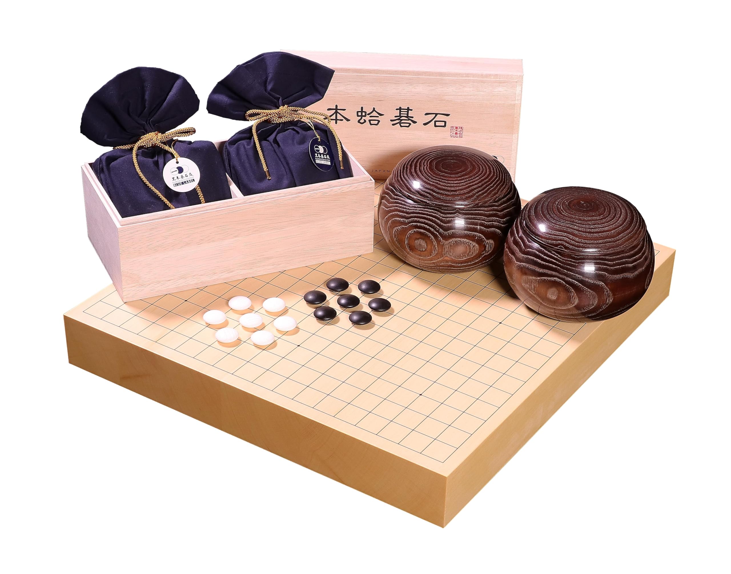 Japan made 3-piece Luxurious Go Set BL30-GB20