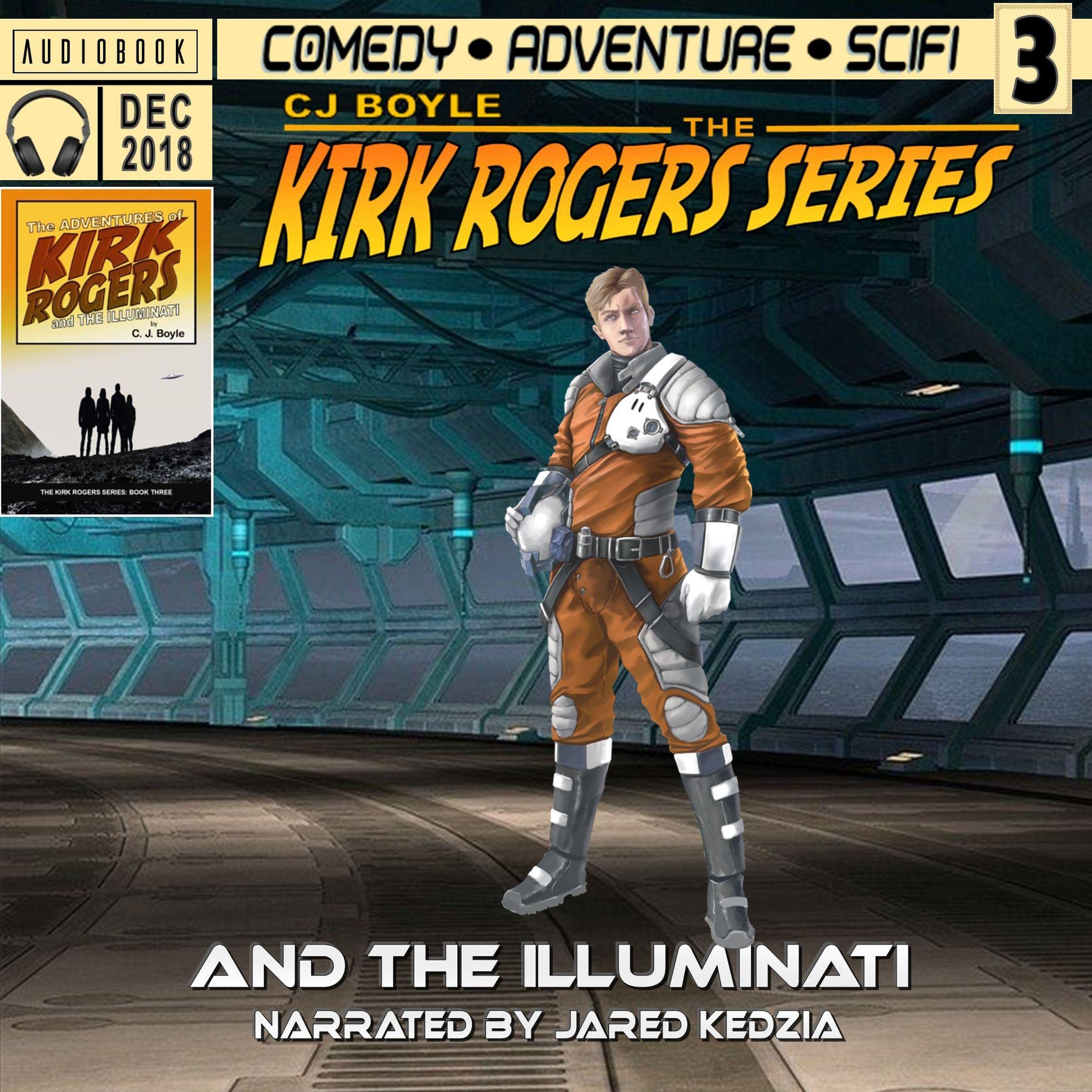 Cover art for The Adventures of Kirk Rogers and the Illuminati