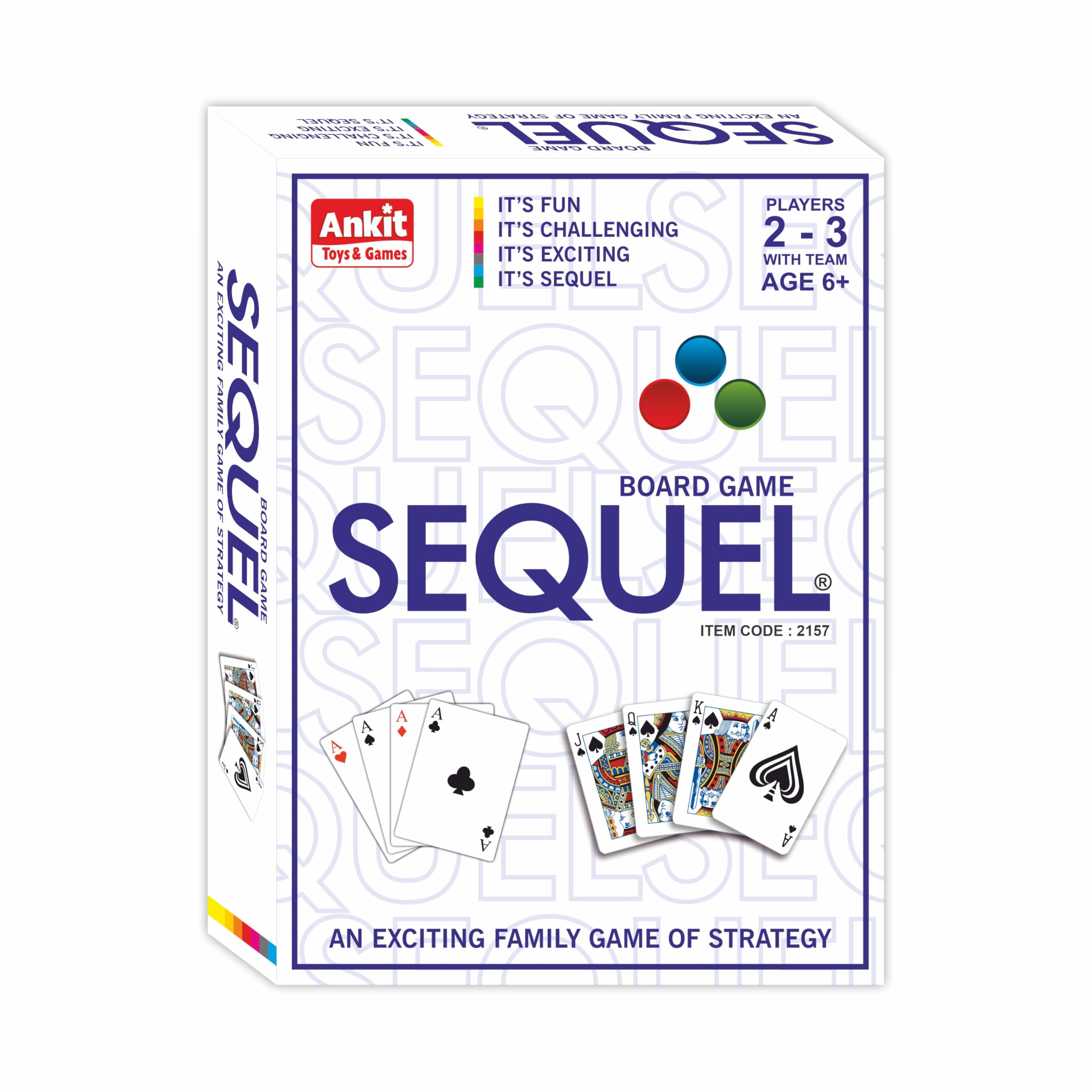 Sequel Classic Board Game for Kids, Children Enhances Critical Thinking and Strategy Durable Game Set Ideal for Family-image-34