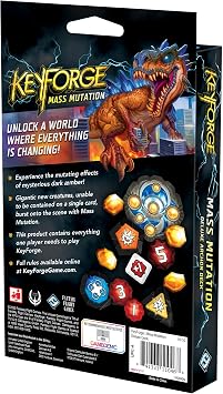 KeyForge Mass Mutation Deluxe Deck Expansion | Fast-Paced Card Game | Strategy Game for Adults and Teens | Ages 14+ | 2 Players | Average Playtime 45 Minutes | Made by Fantasy Flight Games