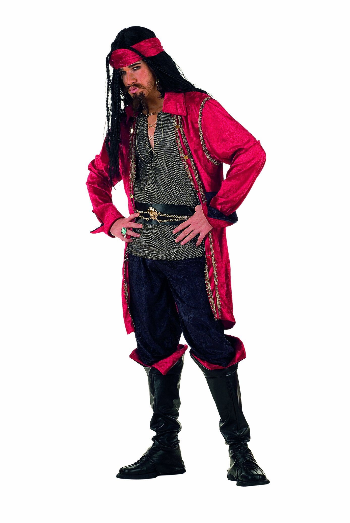 Limit Sport - Disfraz de pirata corsario Valorius, para adultos, talla XL (EA010)