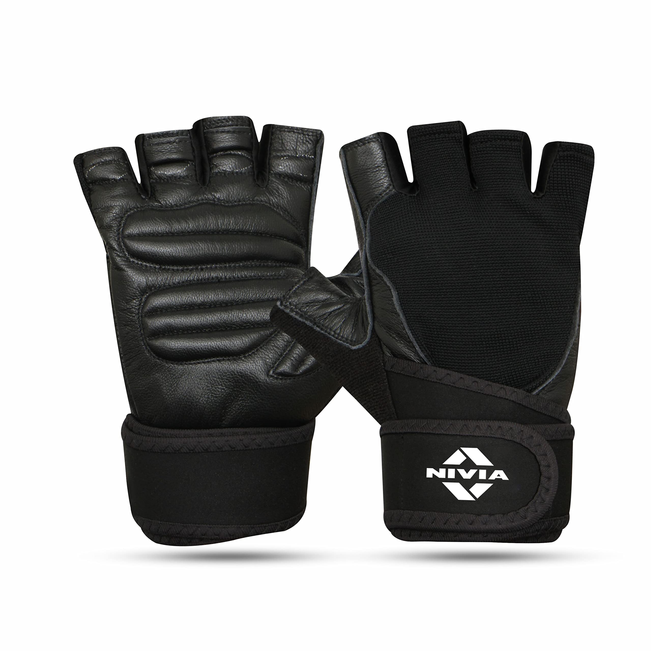 Nivia Cobra Sports Gloves with Strap, Medium (Black) (B0744P7MJV) Amazon Price History, Amazon Price Tracker