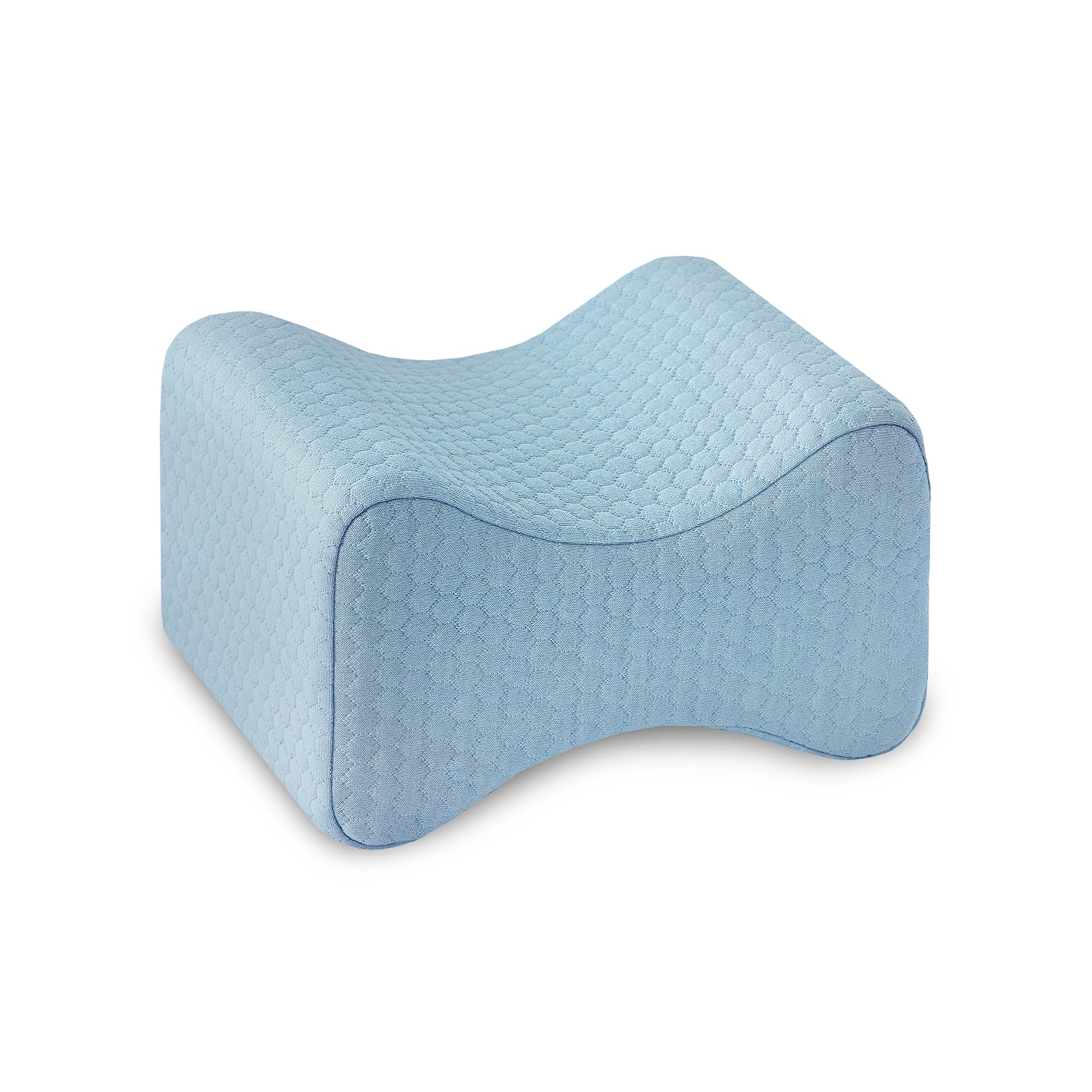 BODIPEDIC Essentials Knee Support Memory Foam Accessory Pillow - Contoured Knee, Leg, Thigh Support 10