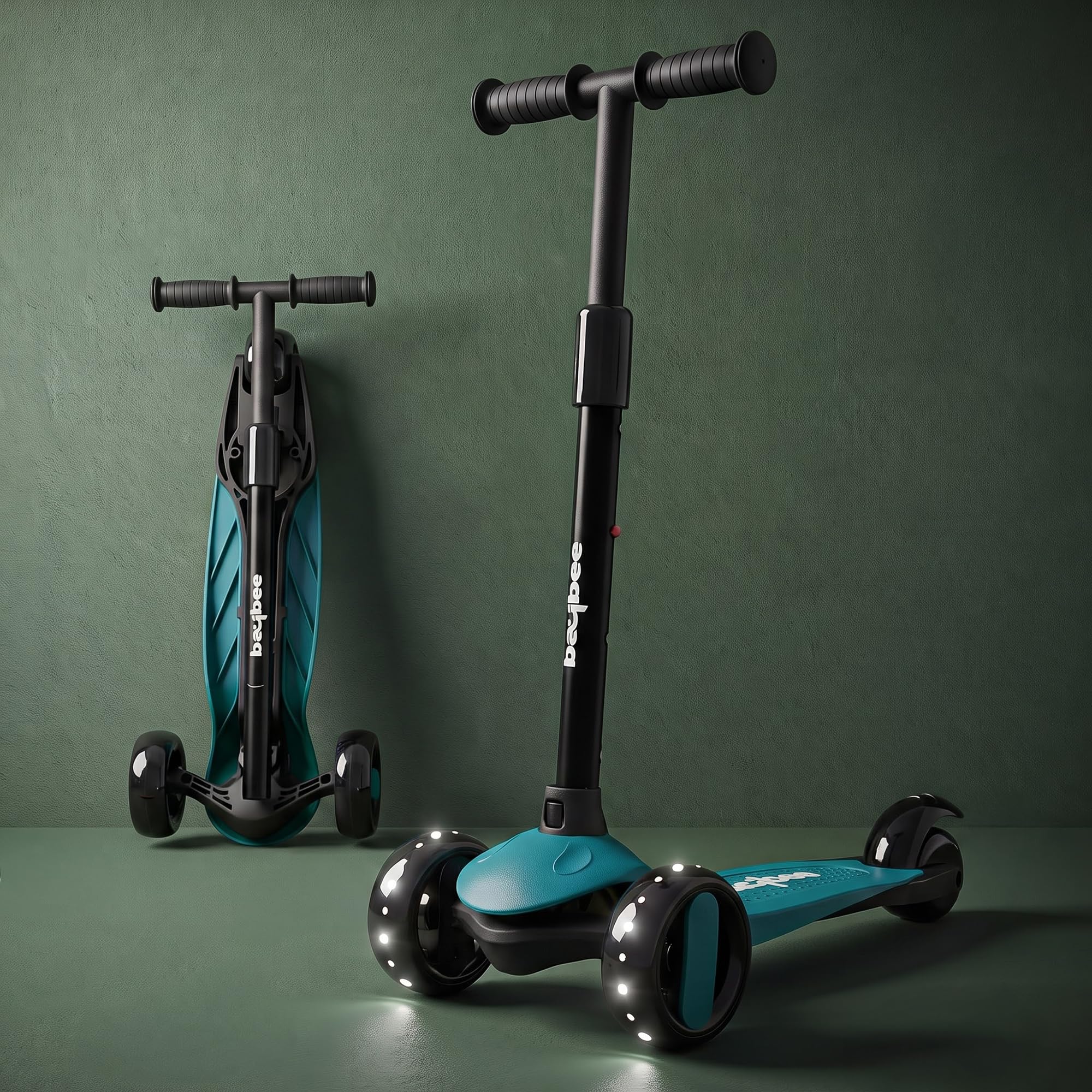 Baybee Alpha Kick Scooter - 3 Wheel Kids Scooter -18