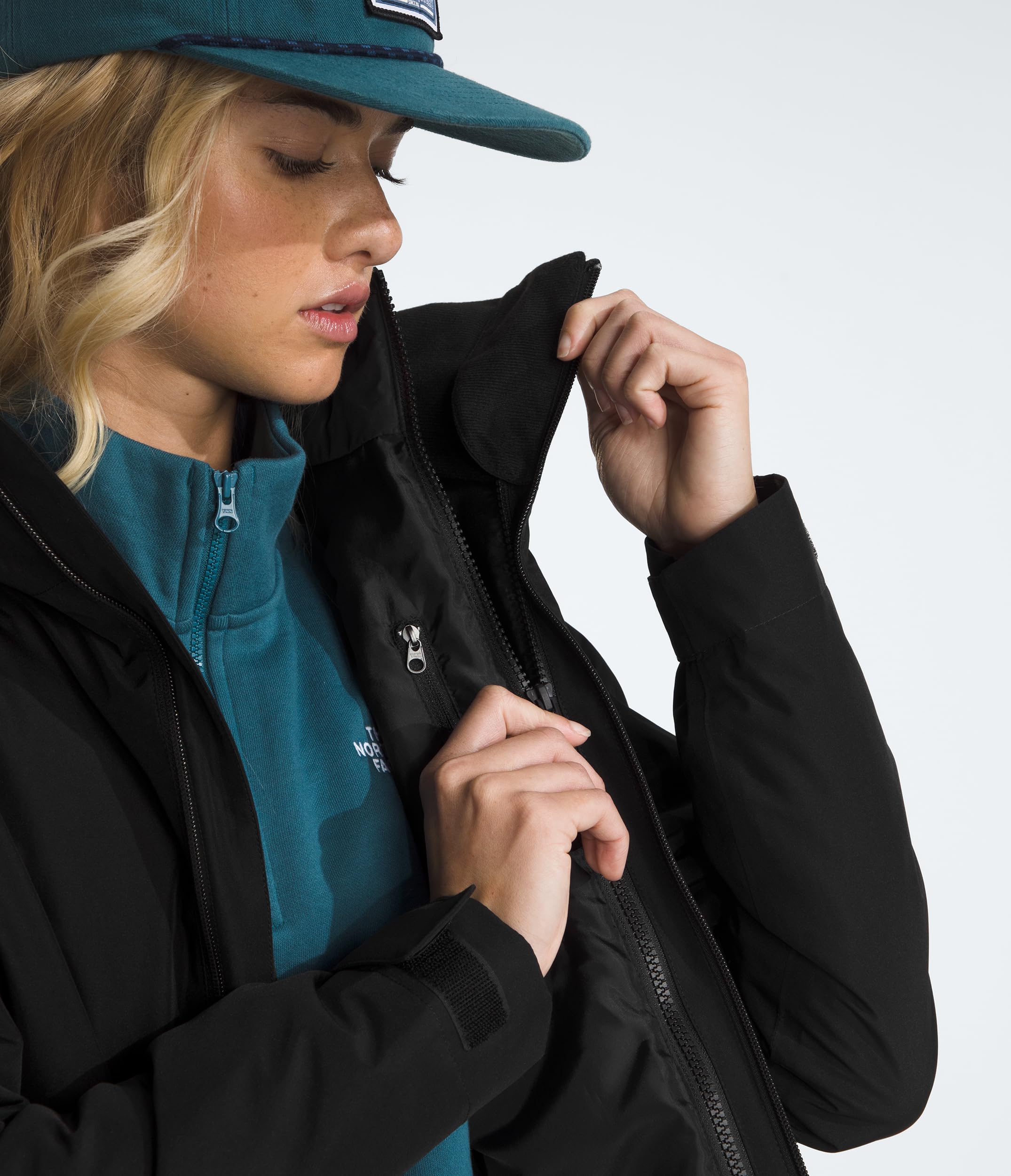 The North Face Carto Mono Triclimate Hooded Veste à capuche Femme (lot de 1)