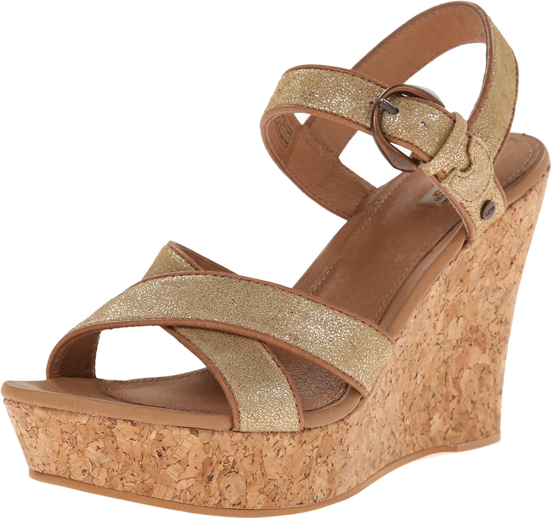 UGG Jazmine Metallic Women Chestnut Gold Coast 1008355