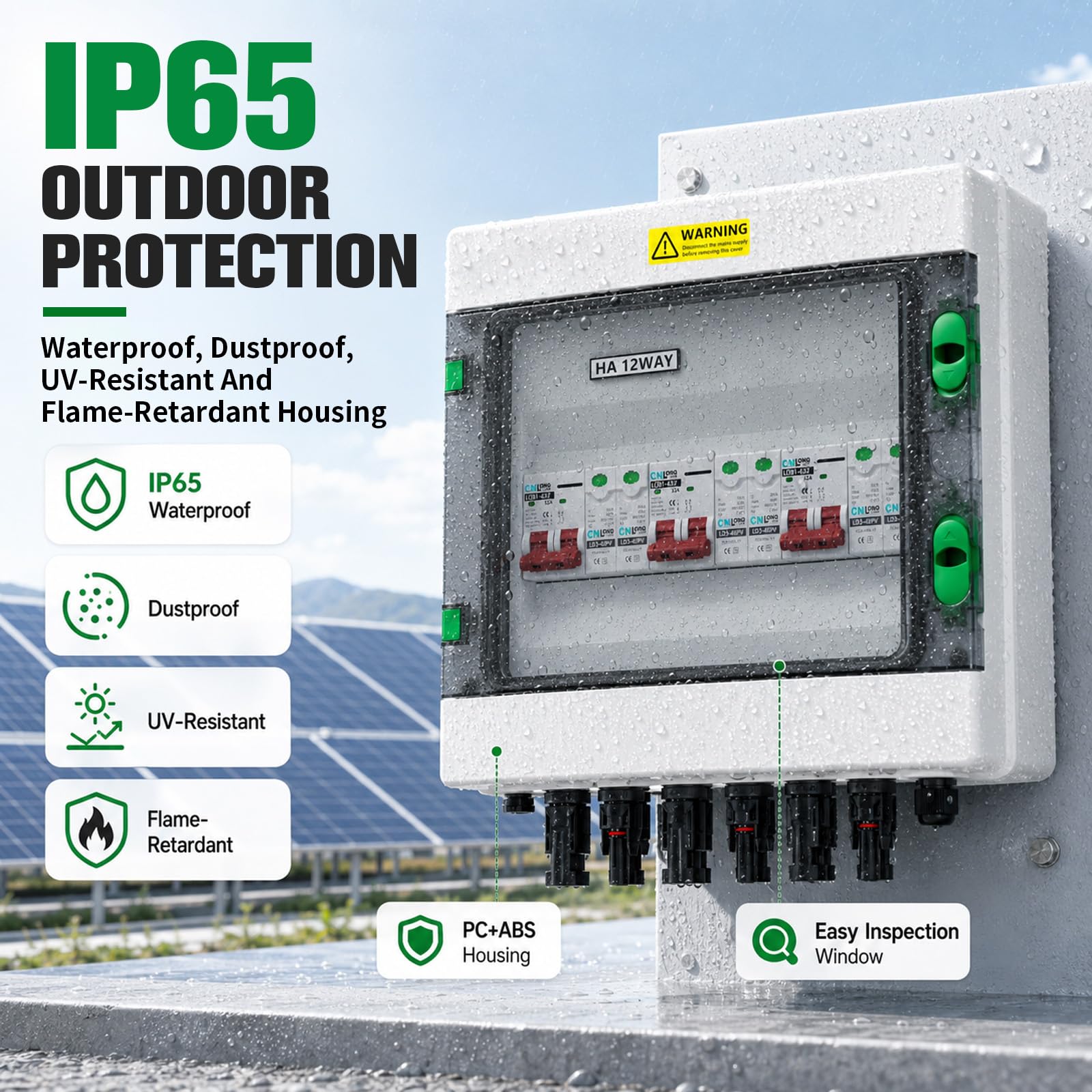 Ochrona przeciwprzepięciowa PV, 32A/DC 1000 V ochrona odgromowa wyłącznik nadprądowy
