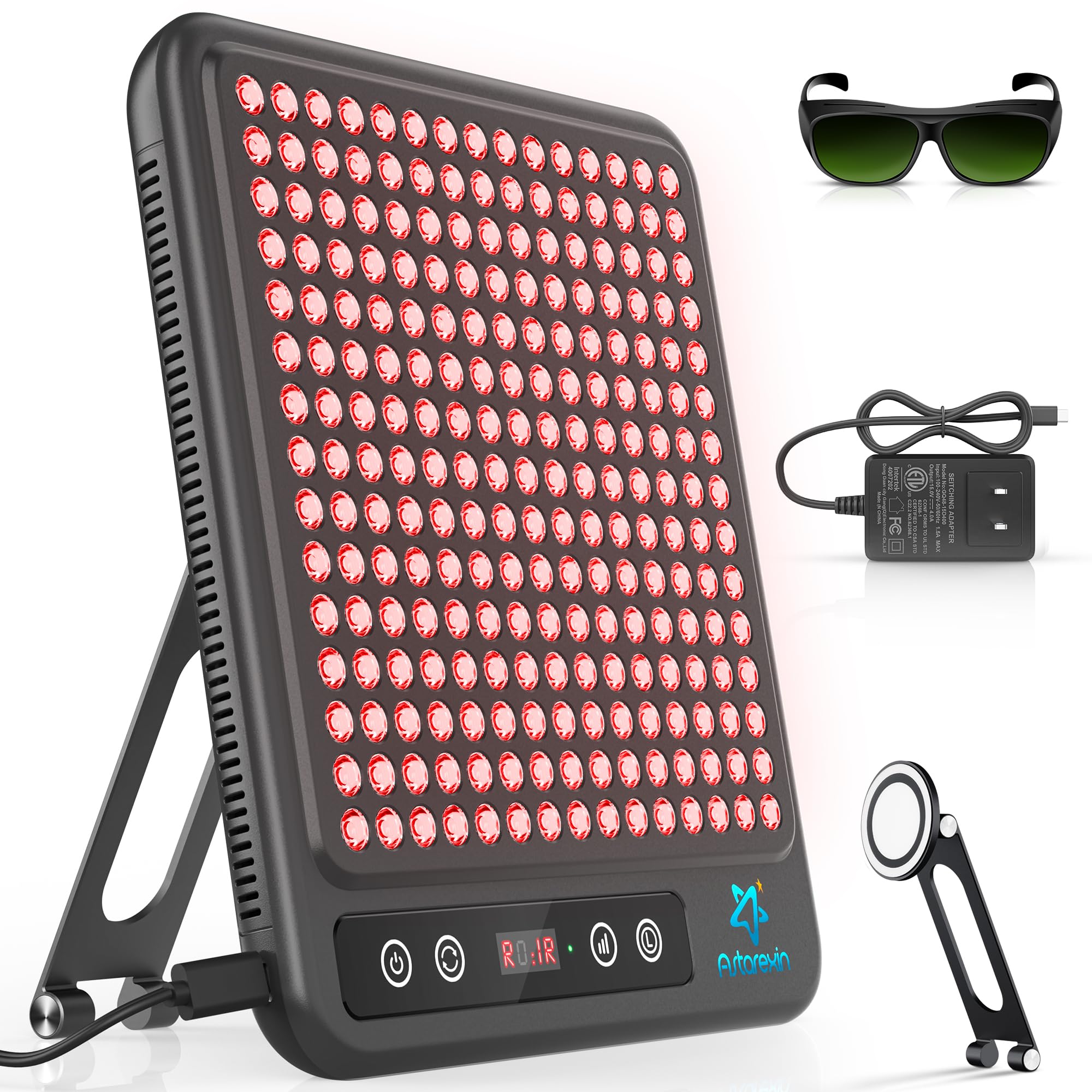Amazon.com: Astarexin Red Light Therapy Panel, 225 Dual-Chip