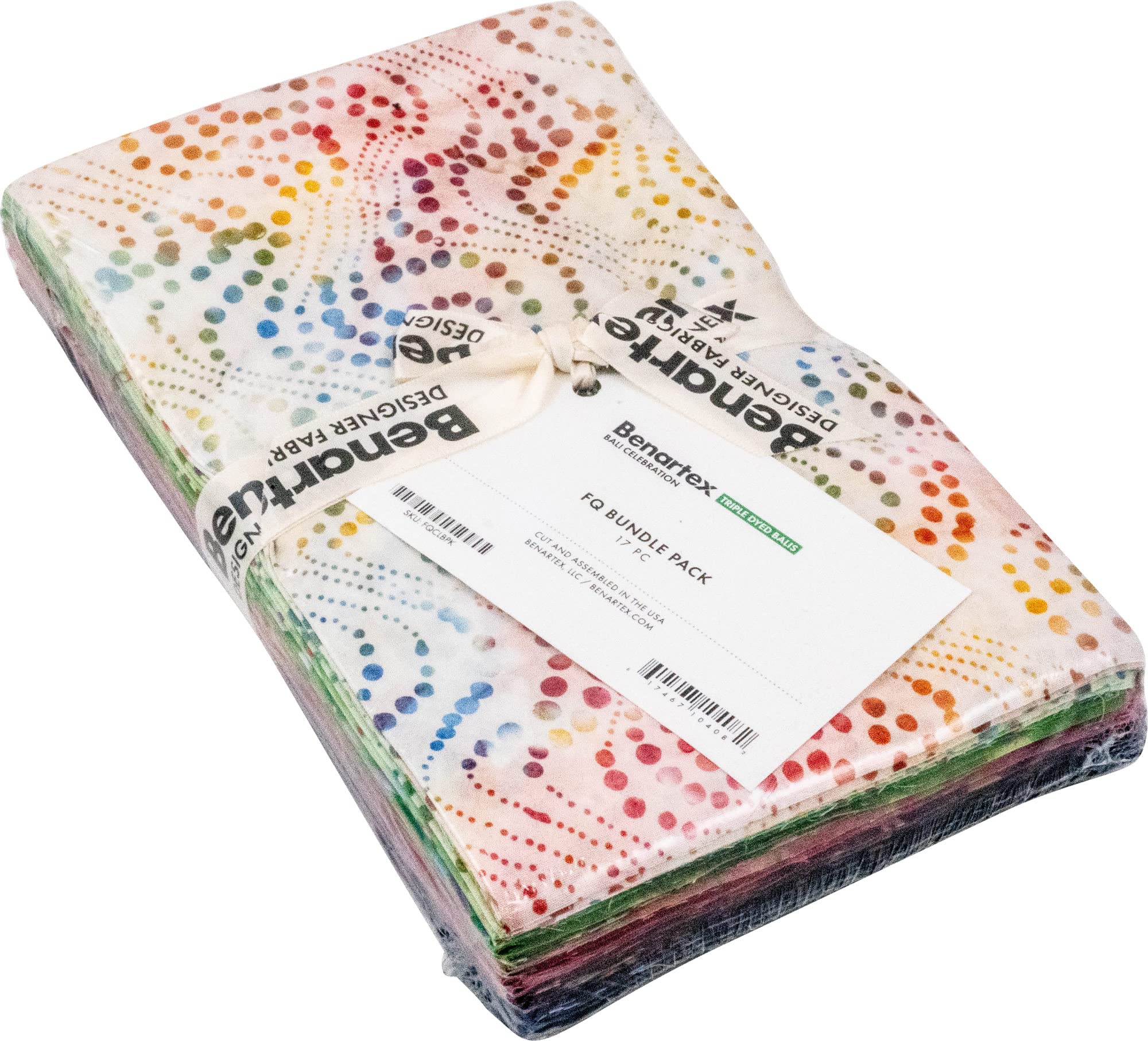 BenartexBali Batik Celebration 17 Fat Quarters Benartex