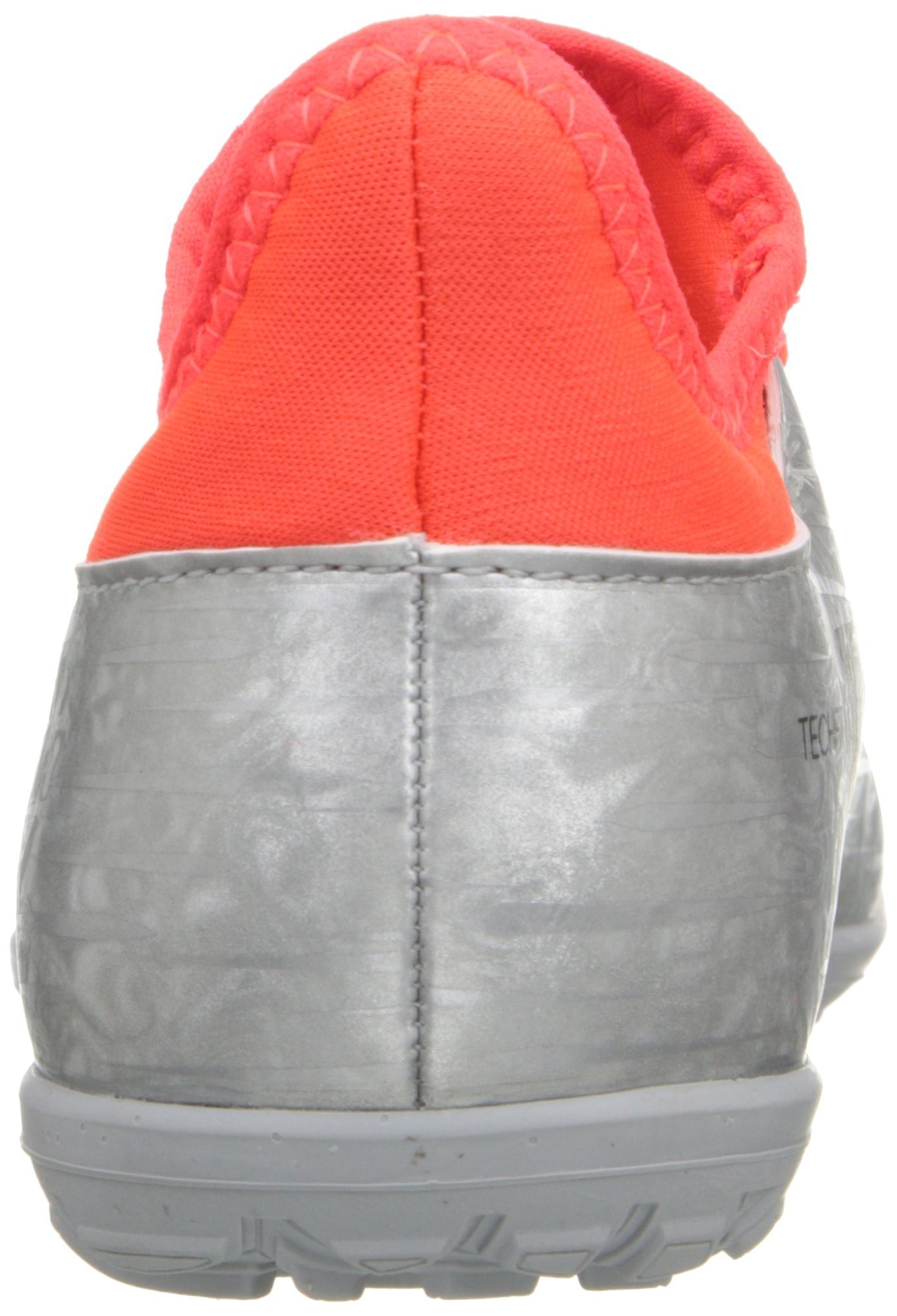 adidas Performance Kids' X 16.3 Turf Soccer Shoe (Little Kid/Big Kid), Silver Metallic/Black/Indoorfrared, 1 M US Little Kid