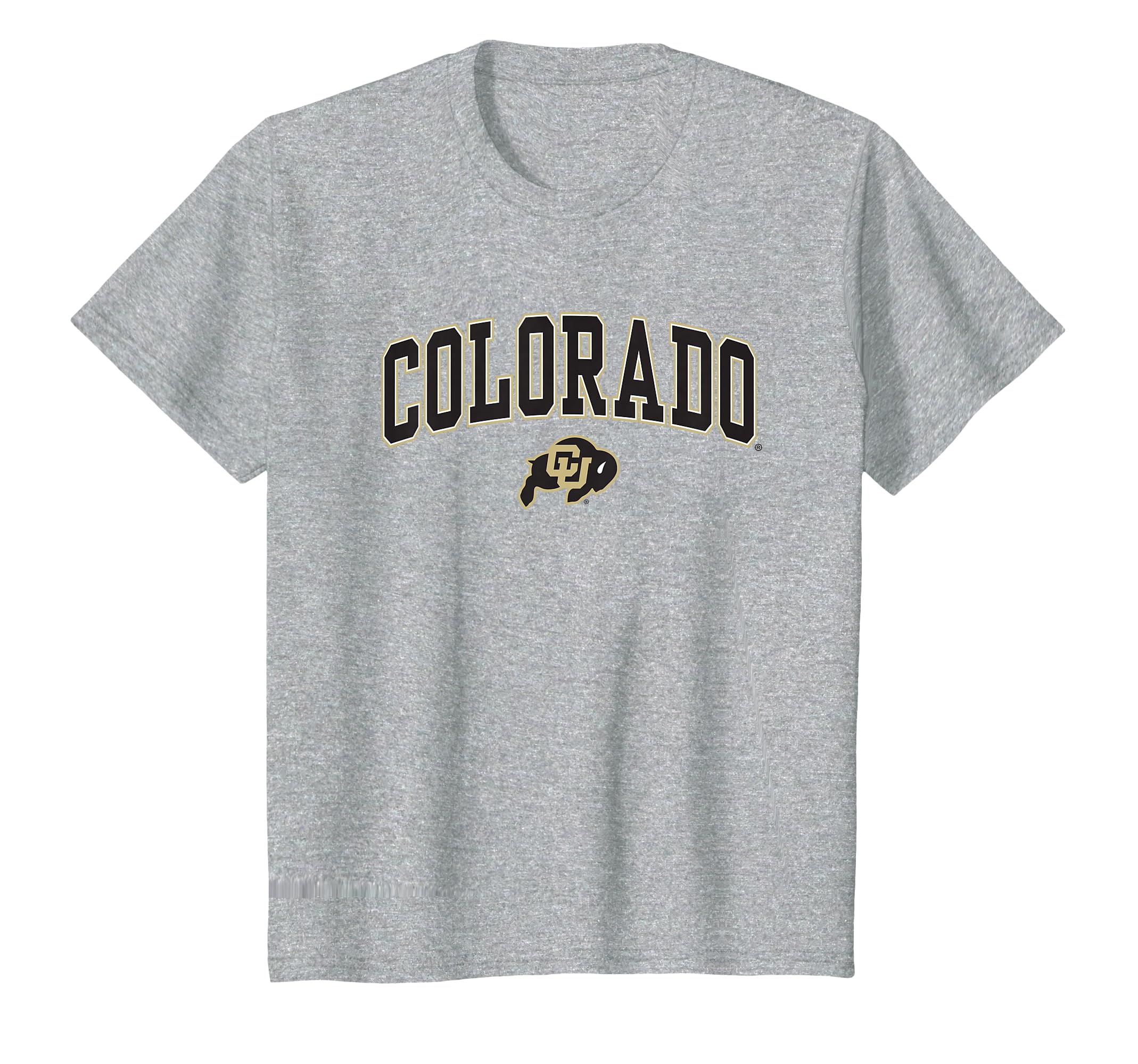 Kids Colorado Buffaloes Kids Arch Over Heather Gray T-Shirt