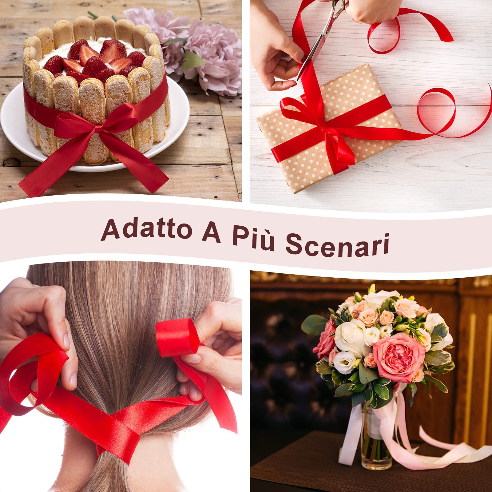 3mm 10 Mètres Rubans De Satin De Soie Douche De Noël Fête D'anniversaire Rubans D'emballage De Cadeau De Mariage à La Main DIY Ruban-Paon Biue, 3mm