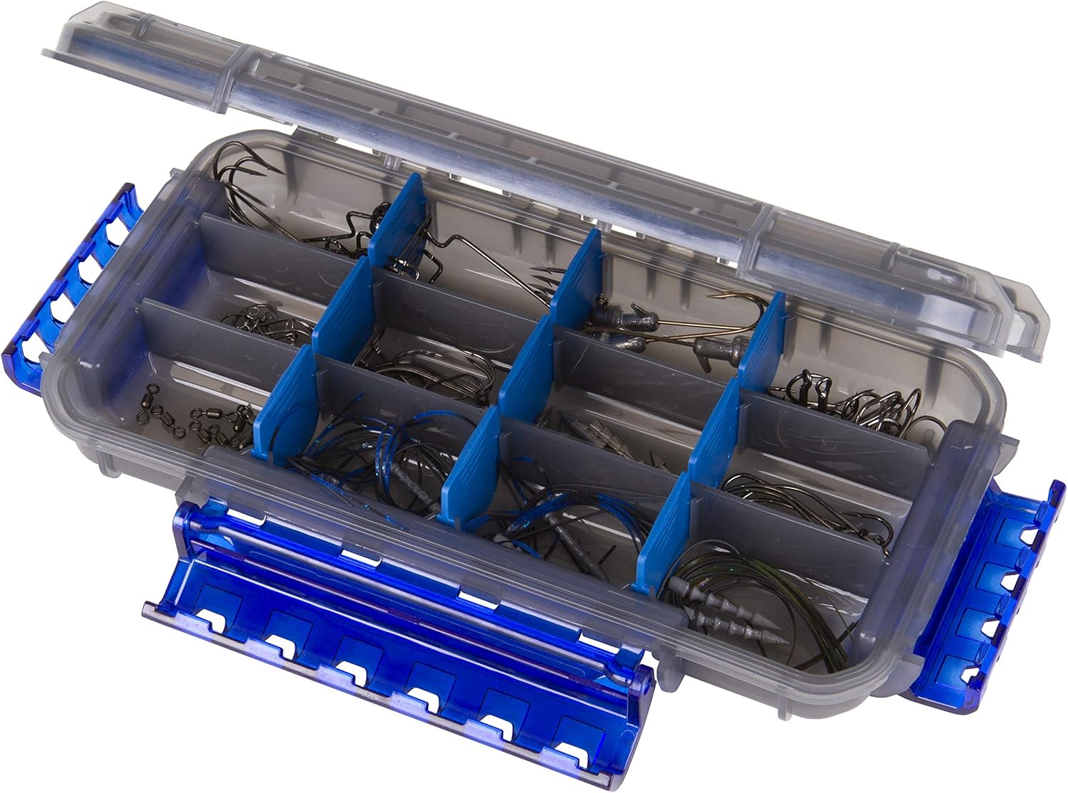 Flambeau Outdoors Zerust MAX WP3012ZM Ultimate Waterproof Tuff Tainer - 12 Compartments and 9 Removable Dividers - 9.13" L x 4.94" W x 1.53" D - Fishing and Tackle Storage Utility Box