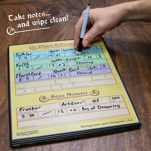 Miniatura 10 de The Master's panel personalizable tomo 4 con pantalla GM con inserciones gratis de Stratagem, Marrón Marrón,Verde,Rojo,Negro