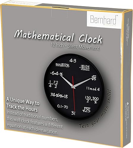 Miniatura 28 de Reloj de pared colorido para niños, para enseñar el tiempo, silencioso, sin tictac, herramienta de aprendizaje educativa, números