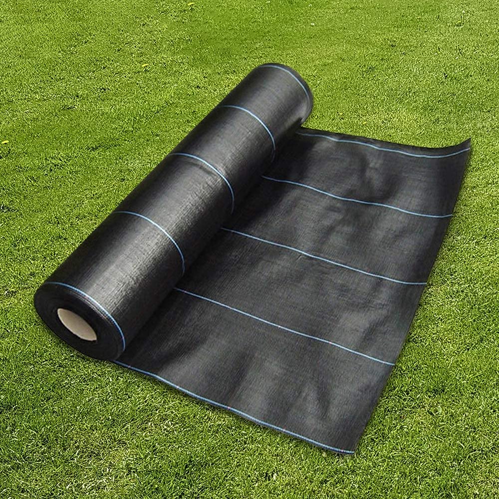 GroundMaster 1m x 10m Heavy Duty Weed Control Fabric Ground Cover Membrane