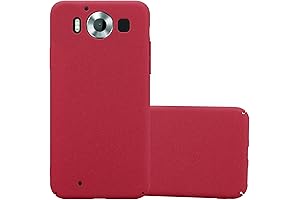 Shockproof Nokia Lumia 950 Case in Frosty Red