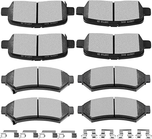 SCITOO - Juego de pastillas de freno de cerámica, 8 pastillas de freno para Buick Allure, 2005-2009 para Buick LaCrosse, 2004-2008 para Pontiac disponible en Yaxa Colombia