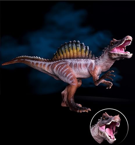 Miniatura 3 de Gemini&Genius Figura de Acción de Spinosaurus con Mandíbula Móvil, Juguete de Dinosaurio para Niños, Educación Científica Temprana sobre