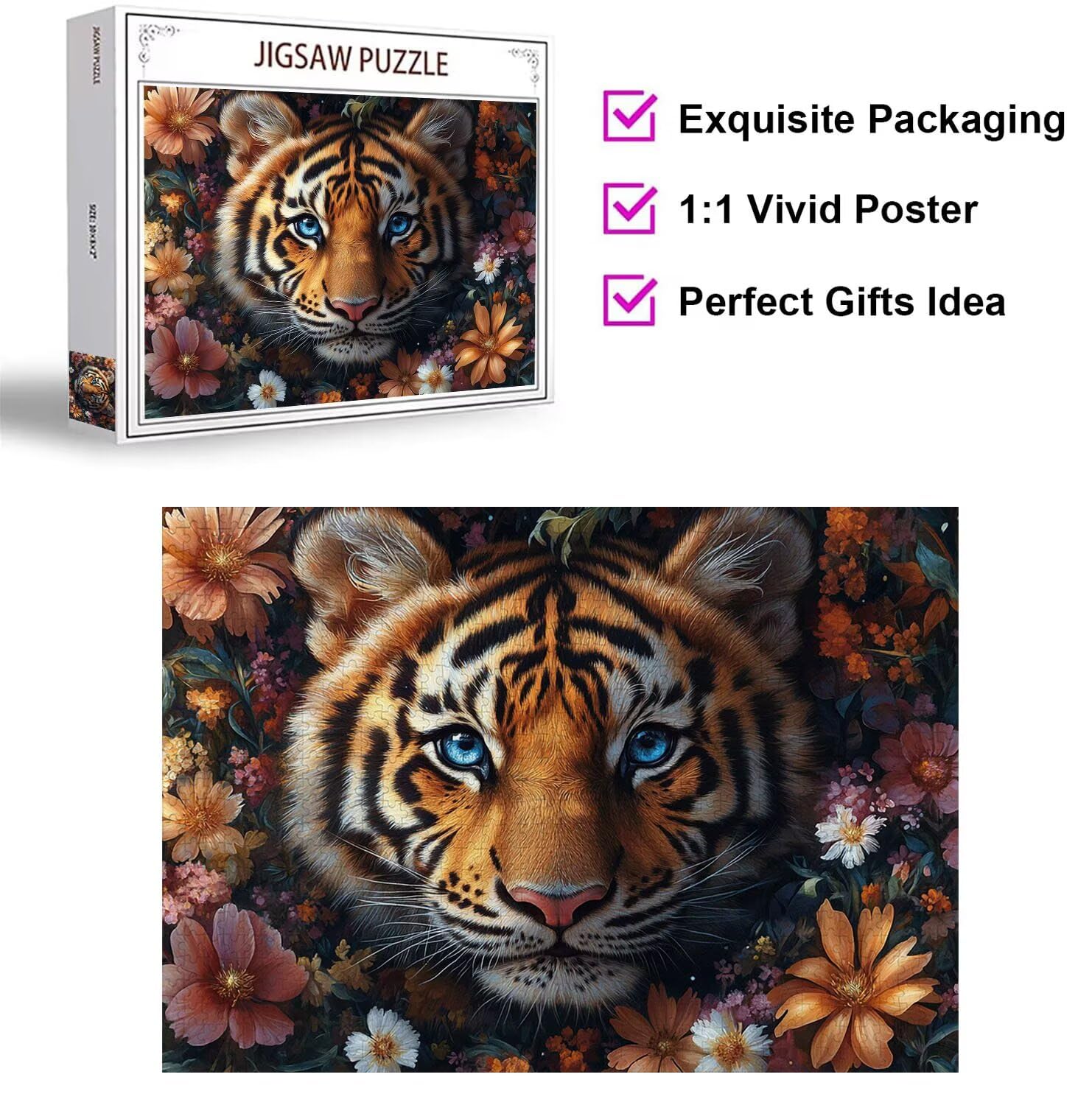 Puzzle dla dorosłych 2000 elementów trudne wyzwanie, roślina, n-925