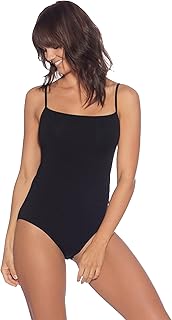 Body EcoWear Women's Camisole Bodysuit, Snap Crotch Leotard, Soft Breath...