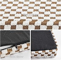Vista 7 de JOEJOY Cama para perro para perros grandes, cama ortopédica extra grande para perros con funda extraíble y lavable, cama de espuma con forma de caja