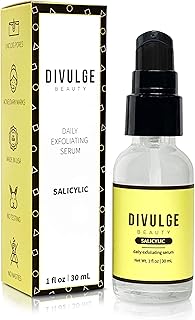 BHA 7% Salicylic Acid Serum Daily Exfoliant Acne Treatment Clearing Gel for Blackheads, Zits, Oily Skin, Dark Spot Treatme...