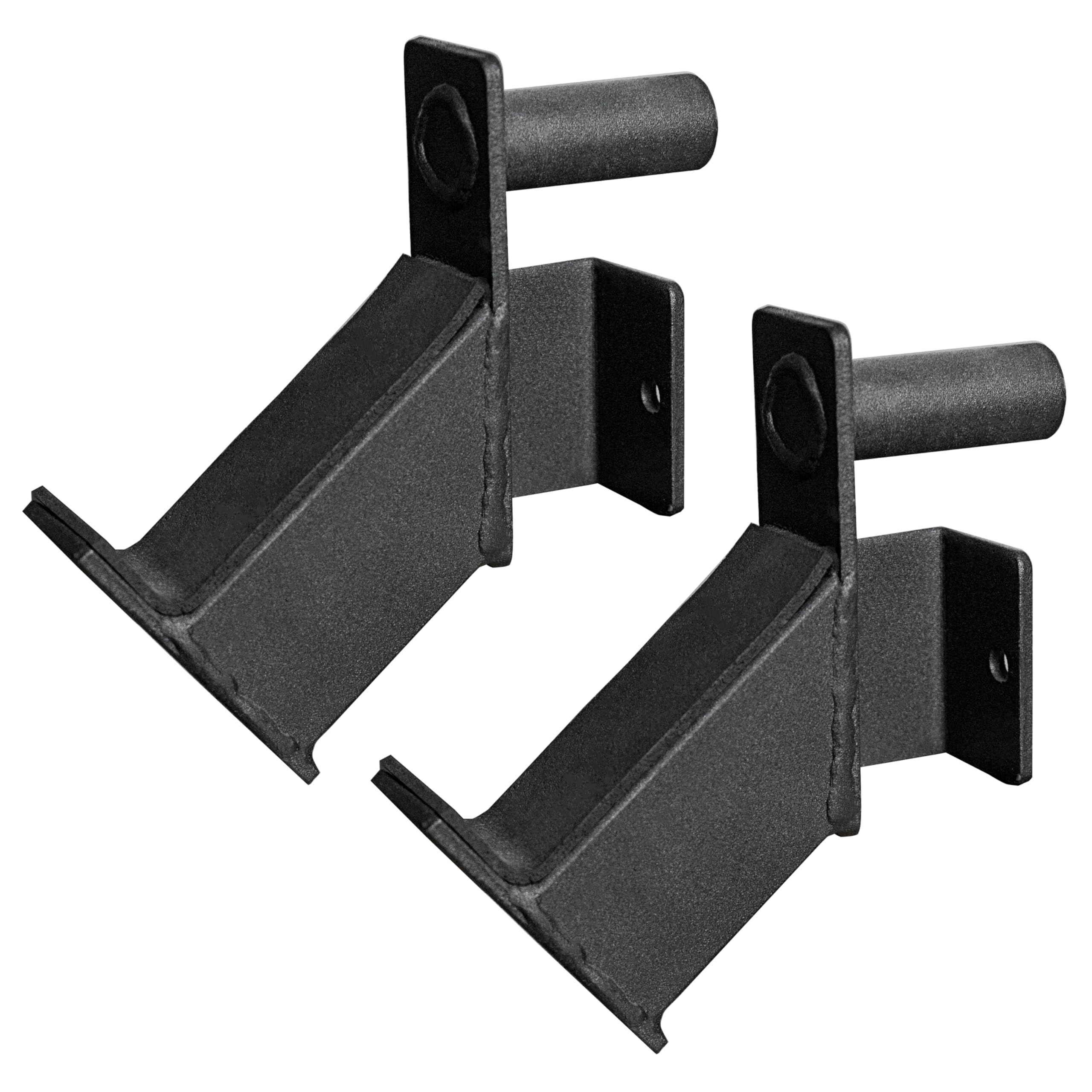 Valor Fitness Safety Bar Extension Accessory Set for 2x2 Inch Frame with 1 Inch Hole - Fits Compatible Valor Power Racks - Home Gym Equipment