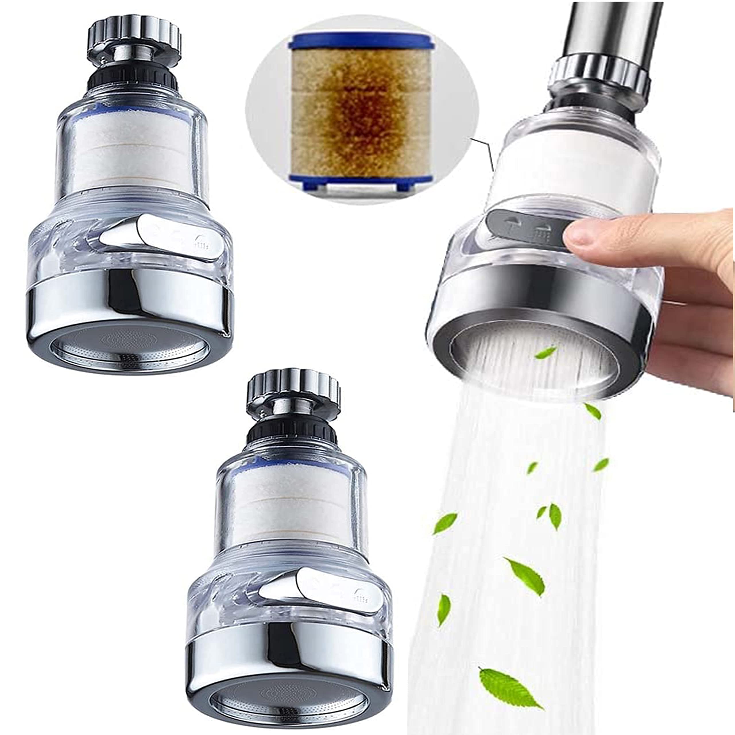 Amazon | 蛇口マウントフィルター 2個パック 蛇口浄水器 キッチン