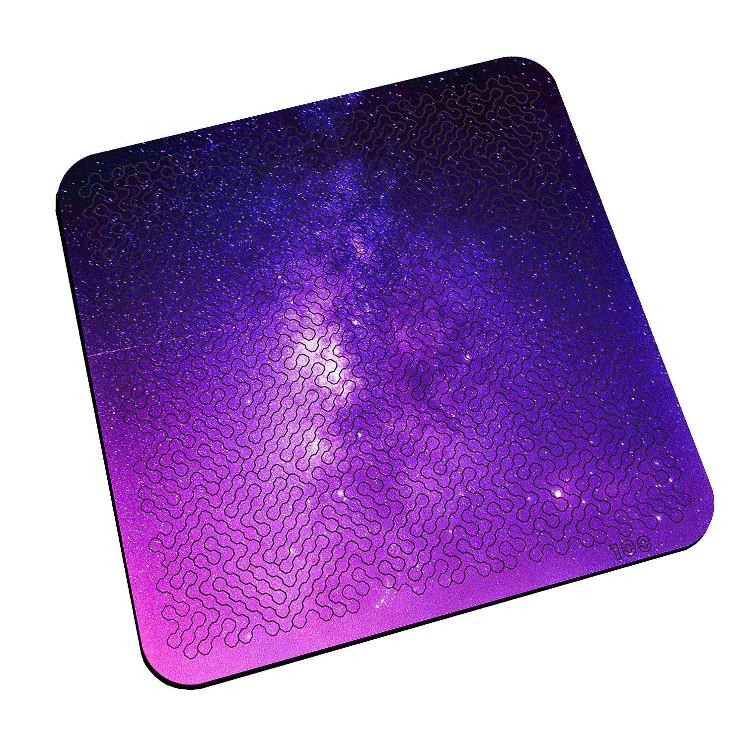 Torched Mind Bending Space Wooden Jigsaw Puzzle Board, Difficult Hard Tough Puzzles for Adults, 100 Pieces, 11.3” x 11.3”, Space Dust