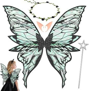 Fairy Wings, Fairy Wings Adult Women, Angel Wings Butterfly Wings for Girls, Fairy Halloween Costume for Women