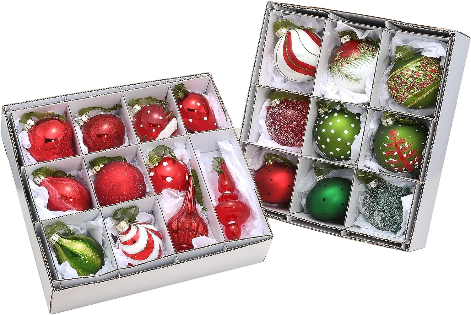 National Tree Company Christmas Tree Ornament Set, 20 Pieces, General Store Collection