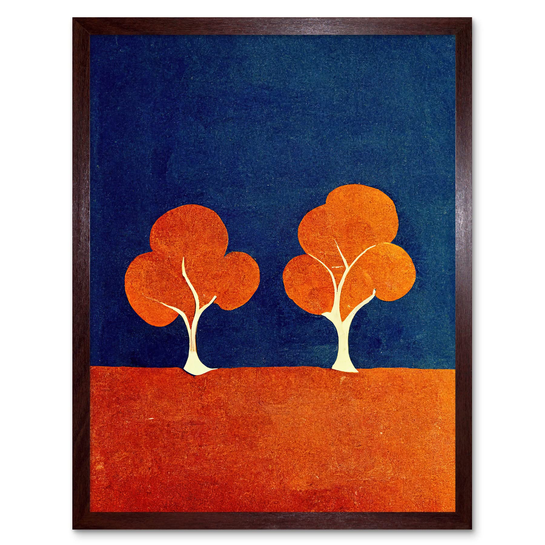 Abstract Matisse Style Trees Forest - Print