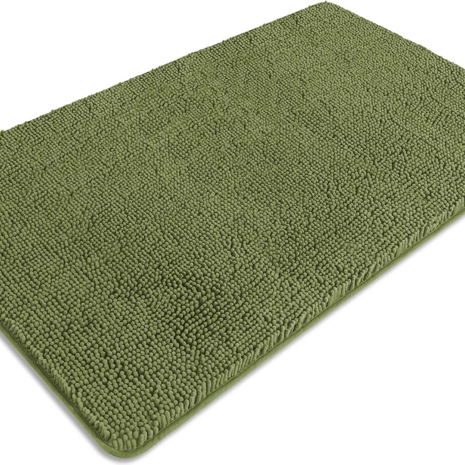 PureSwan Bathroom Runner Rug 30 x 50 Inch – Extra Large Long Bath Mat | Absorbent and Washable Thick Chenille Bath Rug Non-Slip Runner Rug for Bathroom, Shower, Sink(Sage) — image 1