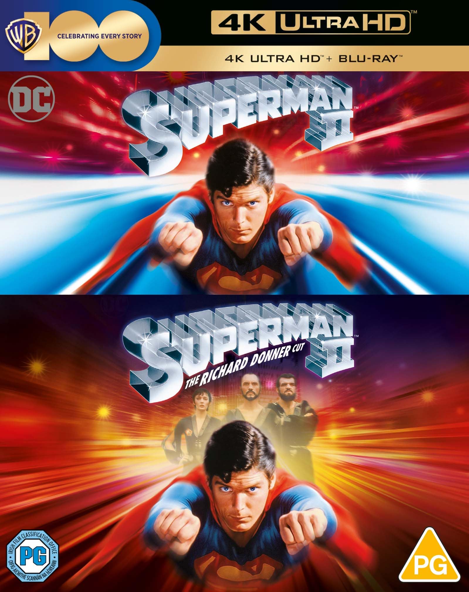Superman II (THEATRICAL & RICHARD DONNER CUT) [4K ULTRA HD]