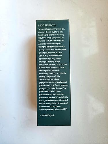 Miniatura 8 de Empyreal Shine - Suero nutritivo para el cabello para mujeres y hombres, enriquecido con ashwagandha, aceite de amla y aceite de romero para el