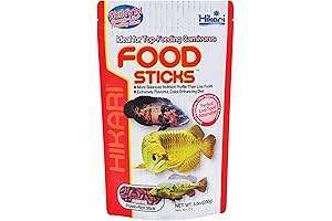 Hikari Tropical Fish Food Sticks: (Best Food for Arowana Fish)