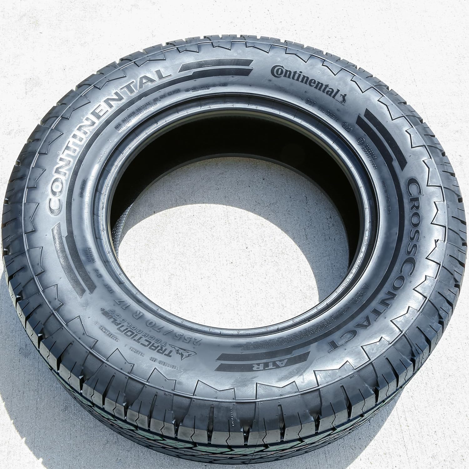Continental CrossContact ATR Truck/SUV A/T All-Terrain Off-Road Radial Tire-255/70R17 255/70/17 255/70-17 112T Load Range SL 4-Ply BSW Black Side Wall