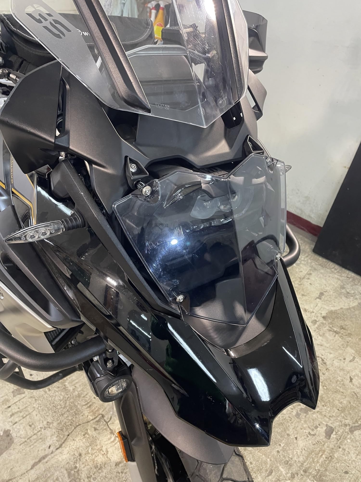 ヘッドライトプロテクターカバー オートバイアクセサリーヘッドライト 