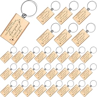 20 Pieces Appreciation Gift for Women Thank You Gift Sometimes You Forget You're Awesome Funny Inspirational Birthday Keychain Gifts for BFF Coworkers Employee Colleague Friends