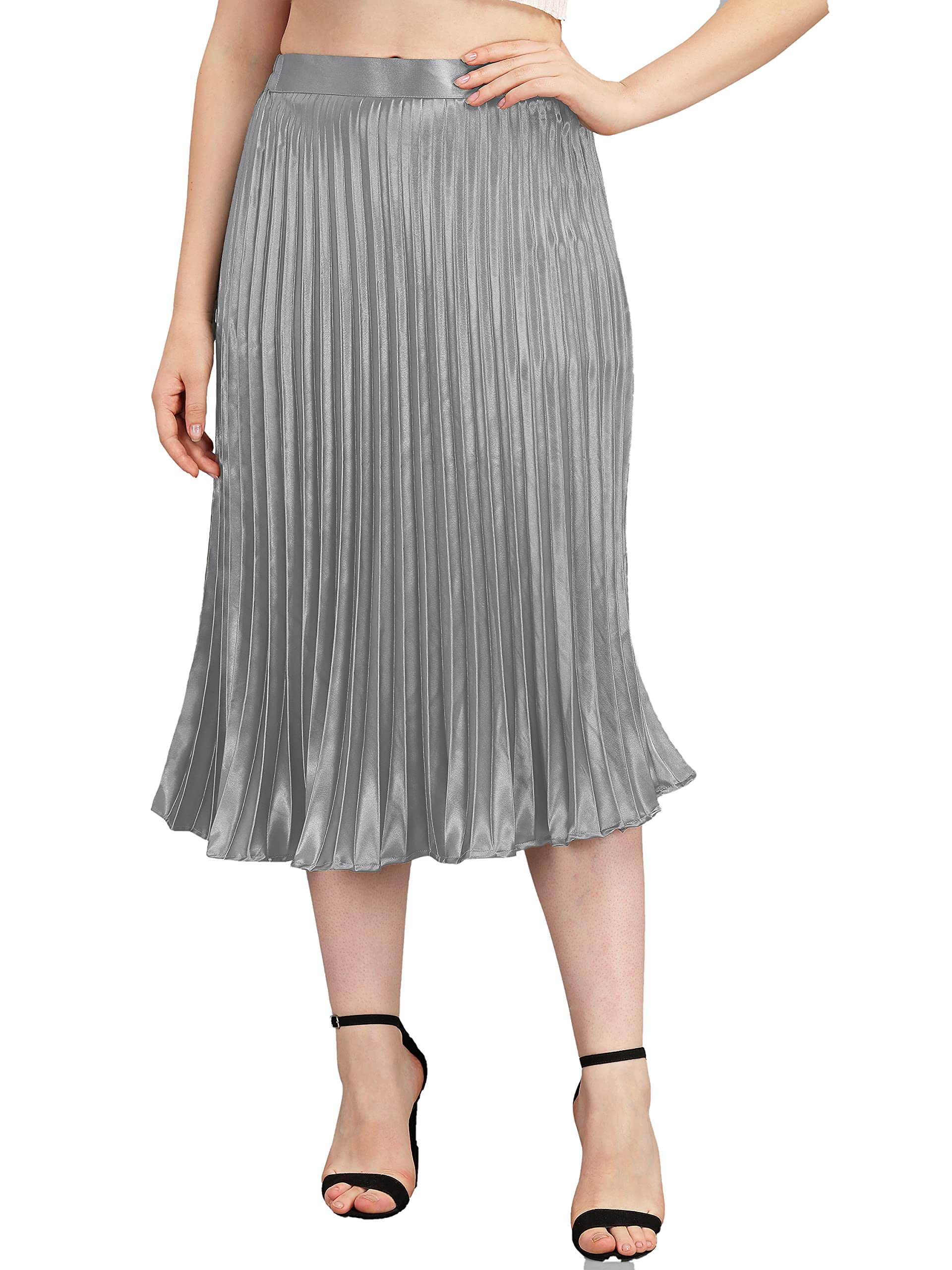 otabu Women's & Girls Midi Skirt Free Size-picture-31