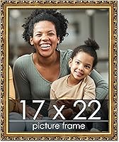 Vista 29 de Poster Palooza Marco de fotos de madera tradicional dorado de 19 x 24 pulgadas con plexiglás acrílico UV, respaldo de tablero de espuma y accesorios